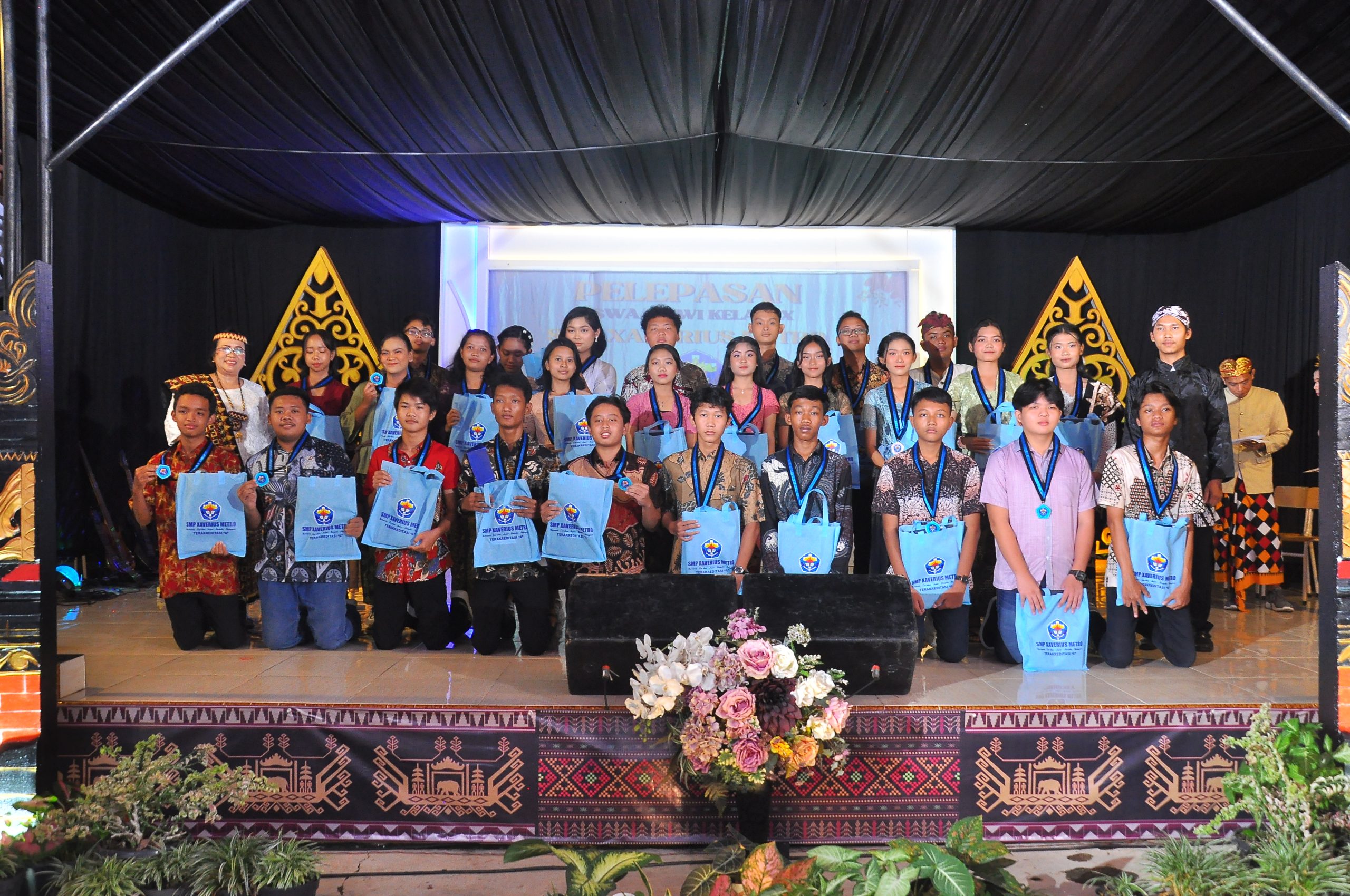 Sambutan Perwakilan Siswa SMP Xaverius Metro