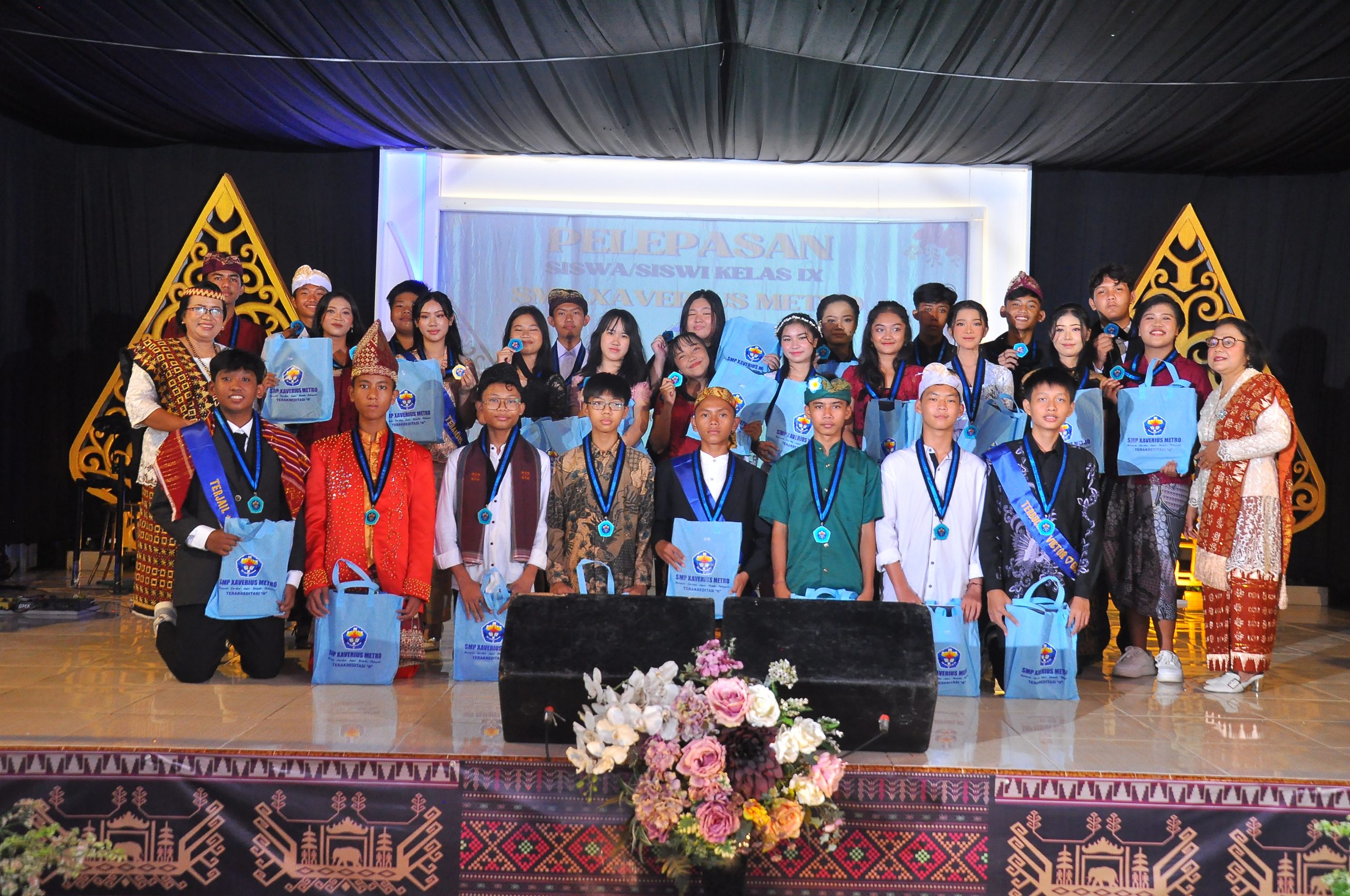 Penampilan Seni SMP Xaverius Metro