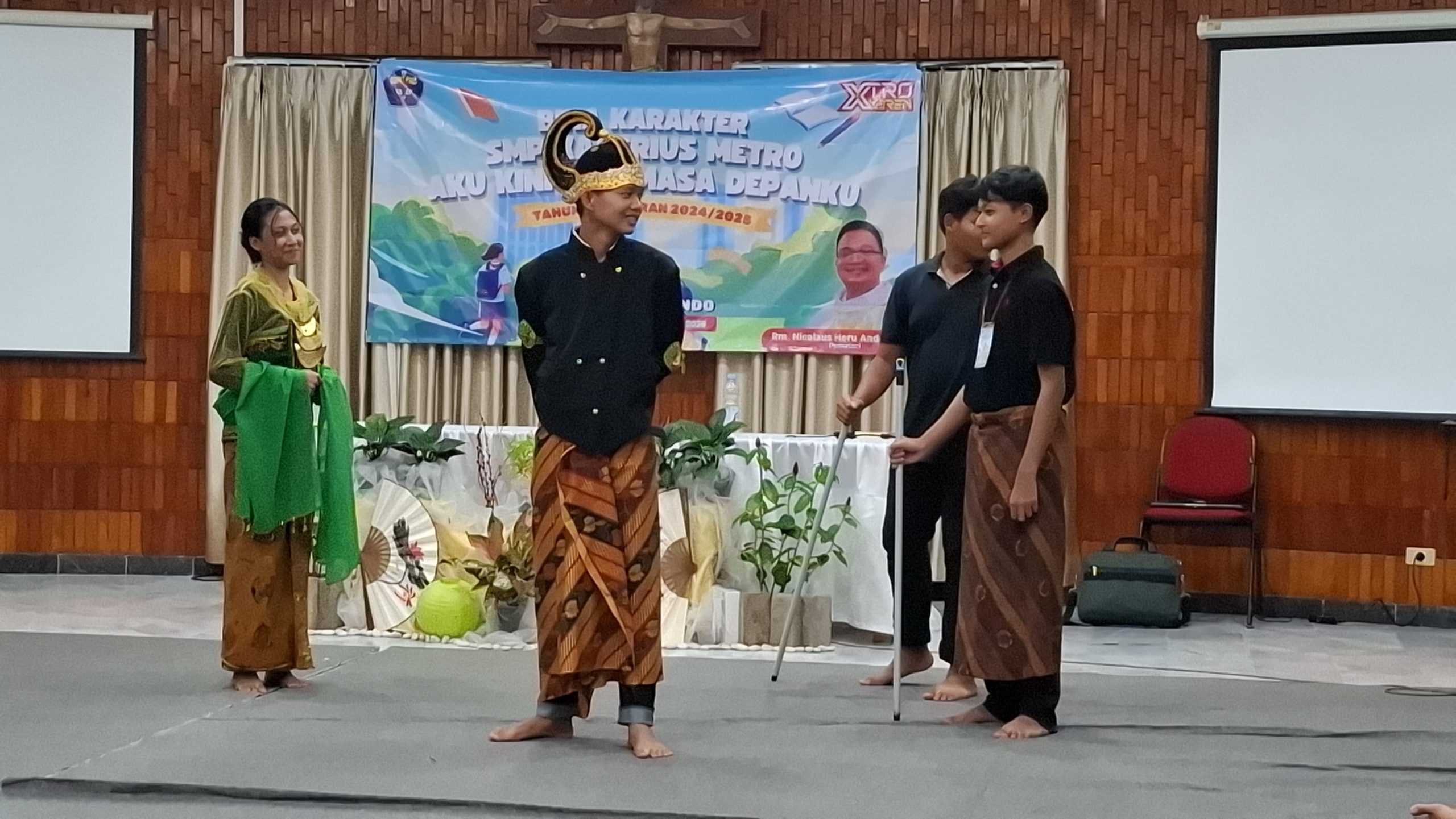 Kegiatan refleksi Bina Karakter Xaverius Metro