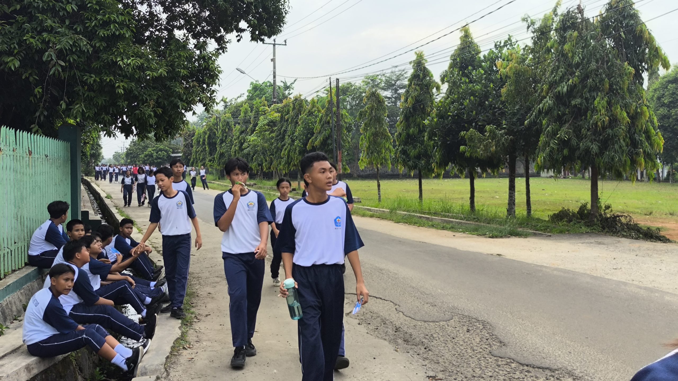 Jalan Sehat 2 SMP Xaverius Metro