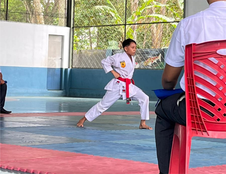 Juara 3 Karate Kota Metro