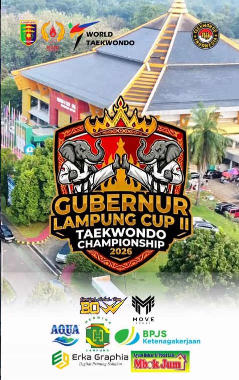 Opening Kejuaraan Taekwondo Gubernur Lampung Cup II 2026
