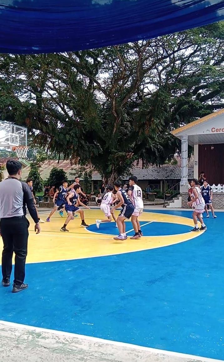 Penampilan Tim Basket SMP Xaverius Metro 3