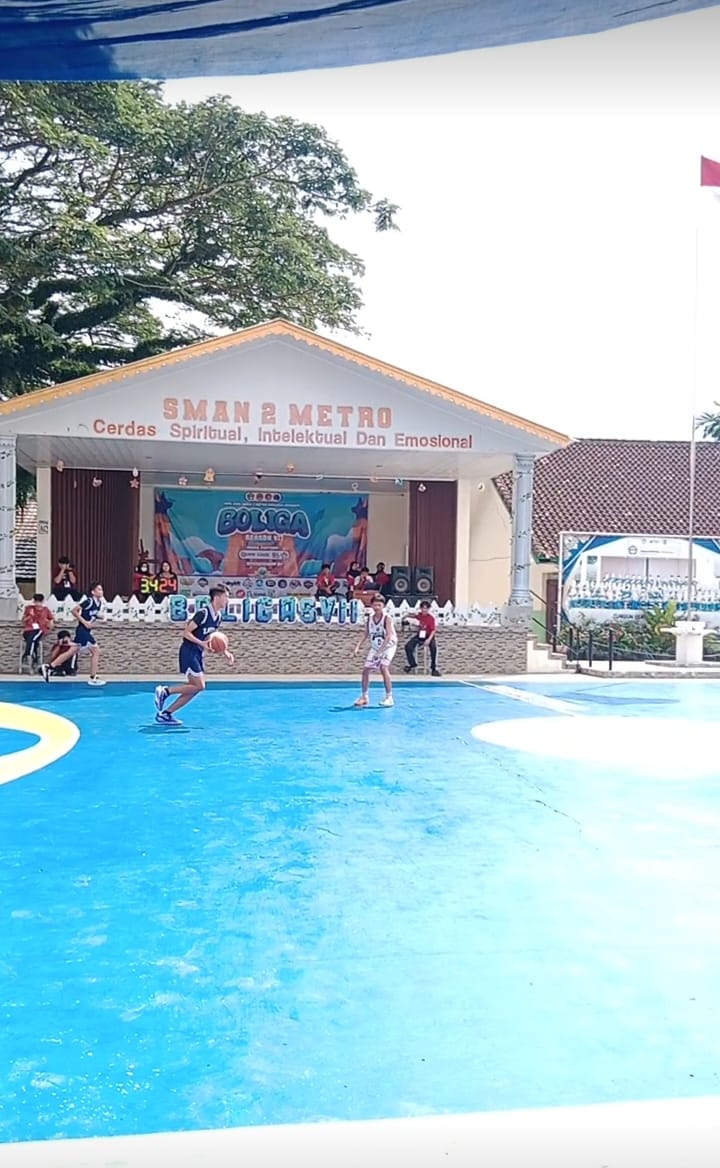 Penampilan Tim Basket SMP Xaverius Metro 2