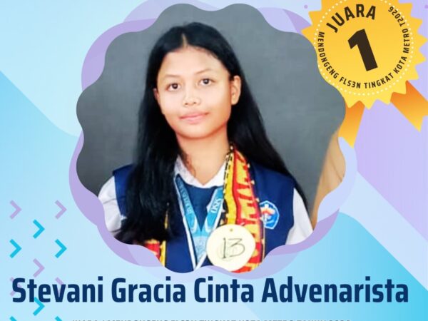 Spektakuler! Stevani Gracia Juara 1 FLS3N Mendongeng Kota Metro 2026
